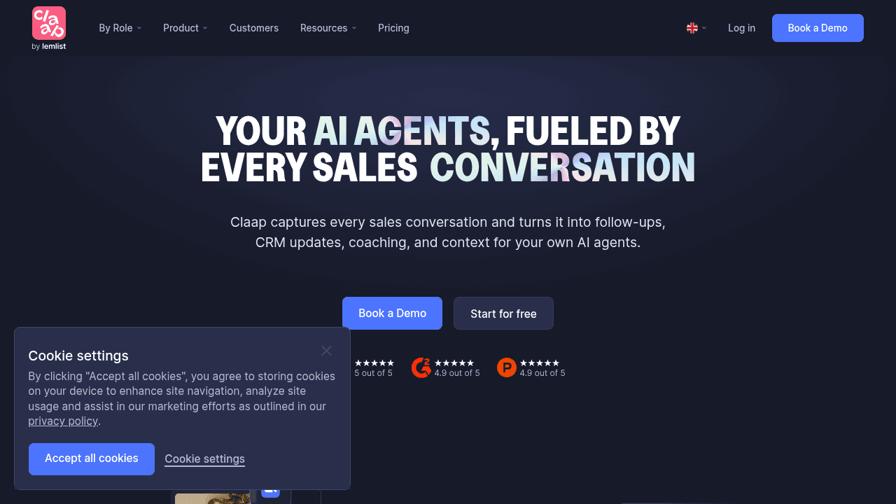 claap website