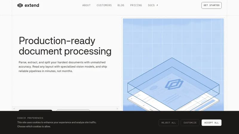 extend ai website