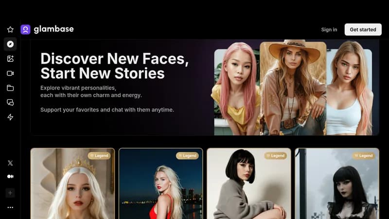glambase website