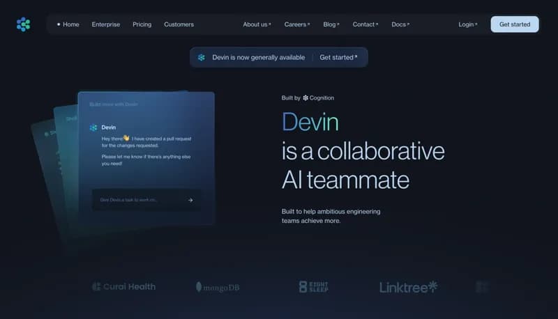 Devin screenshot