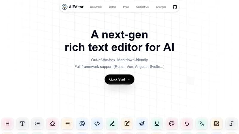 aieditor website