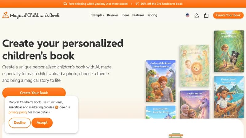 magical children's book website