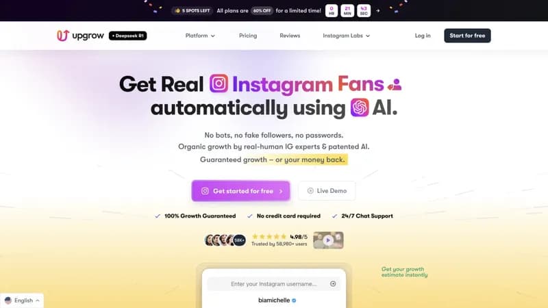 UpGrow screenshot