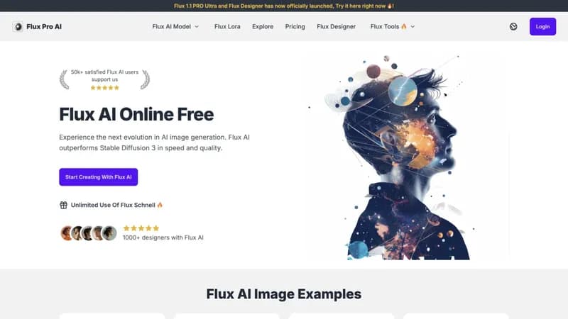 Flux Pro AI screenshot