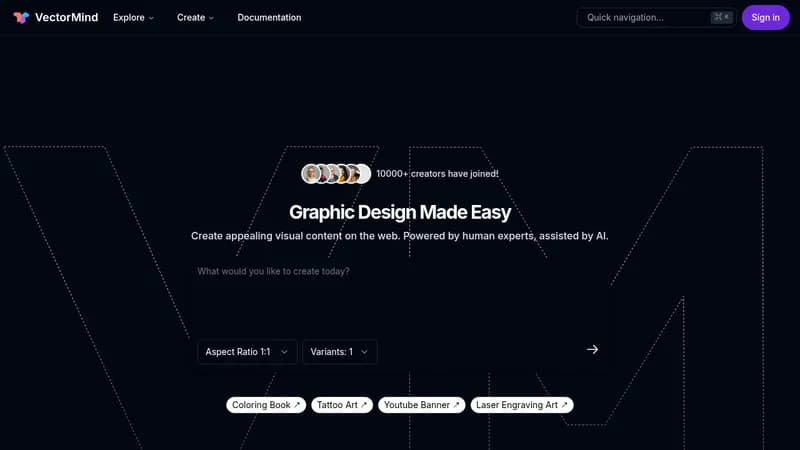 vectormind ai website