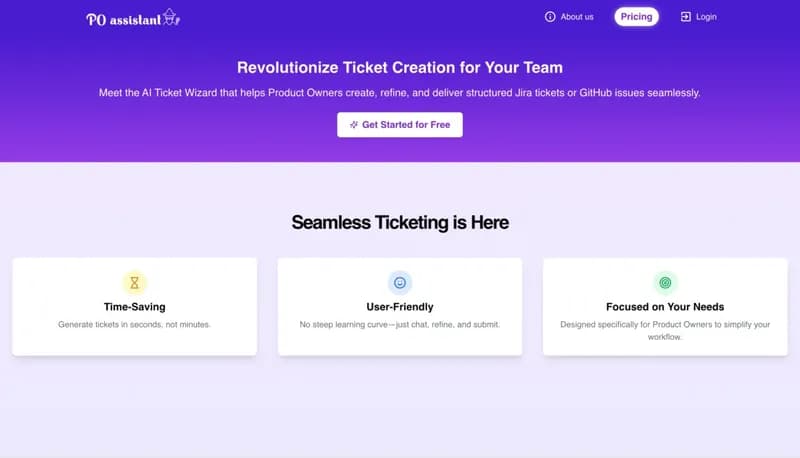 PO Assistant screenshot
