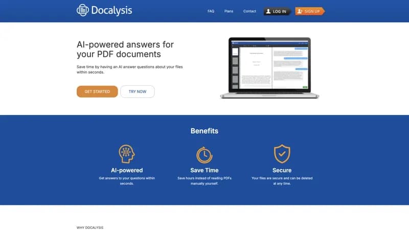 Docalysis screenshot