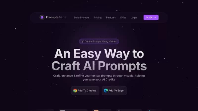 PromptsGenii screenshot