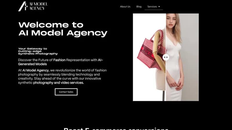 AI Model Agency screenshot