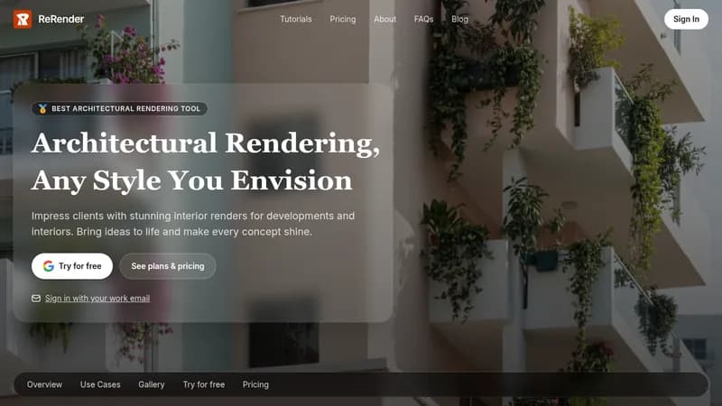 rerender website