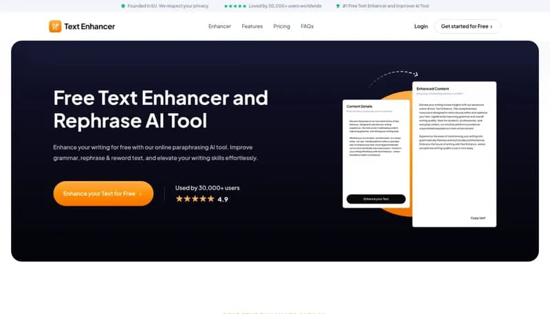 Text Enhancer AI screenshot