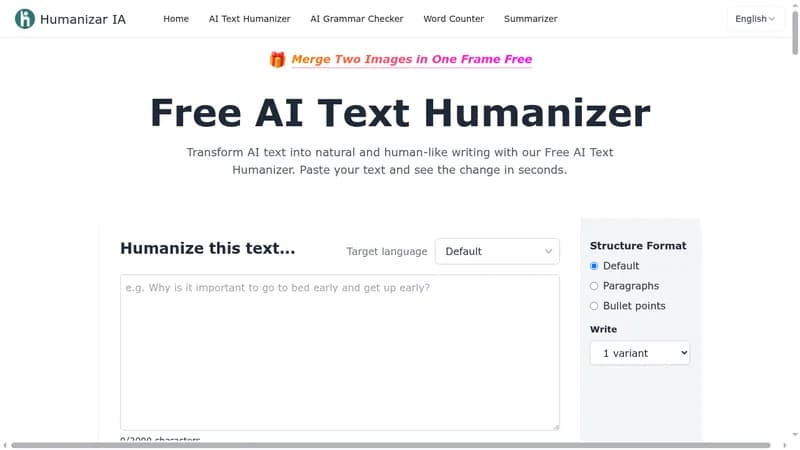 humanizar ia website