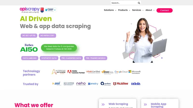 apiscrapy website