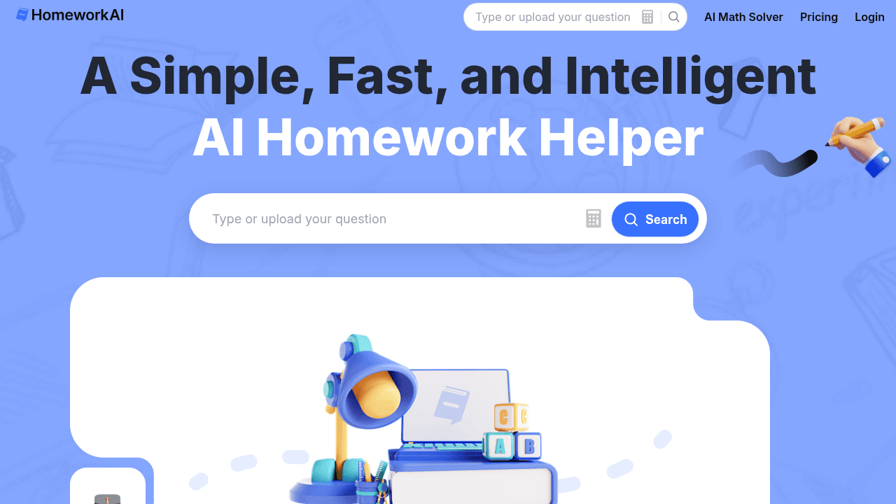 homeworkai website