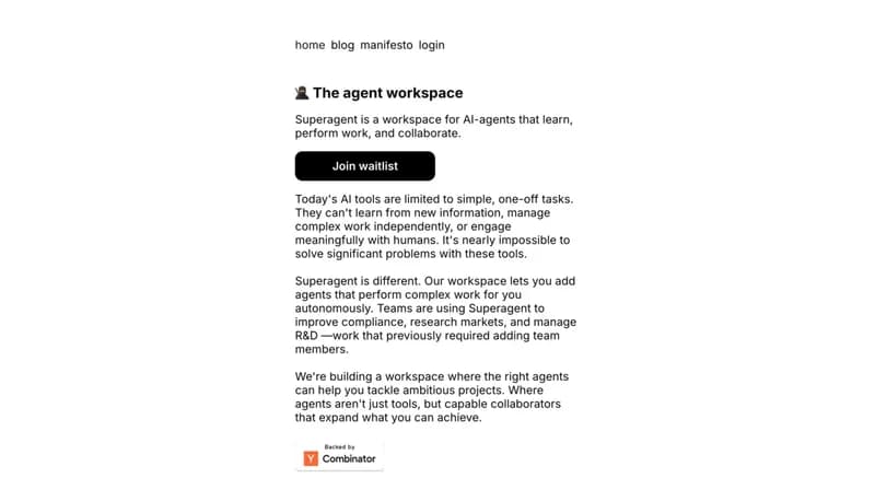 Superagent screenshot