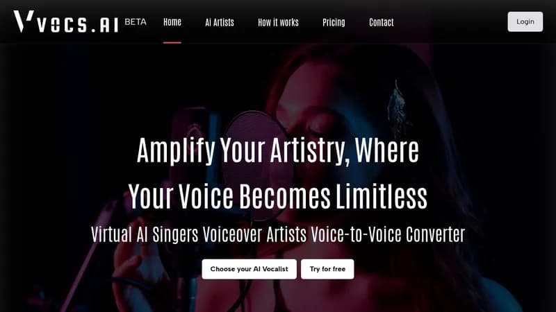 vocs.ai website