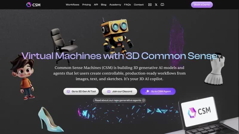 www.csm.ai screenshot