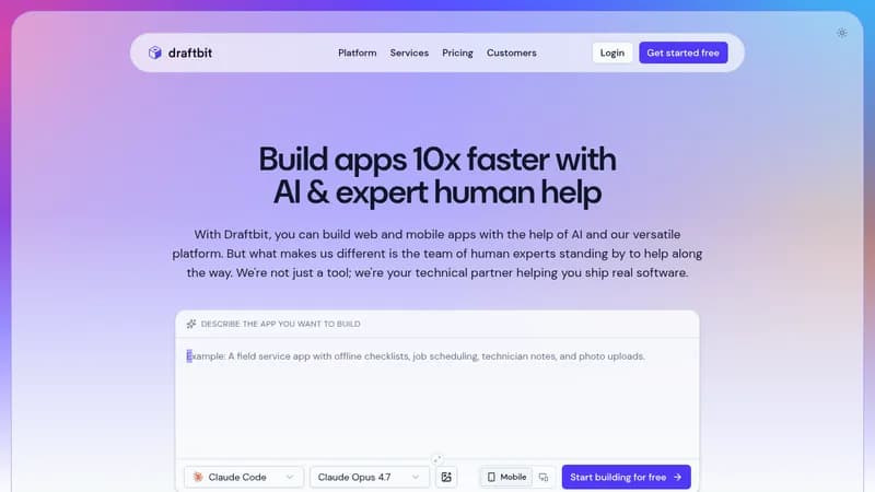 draftbit website