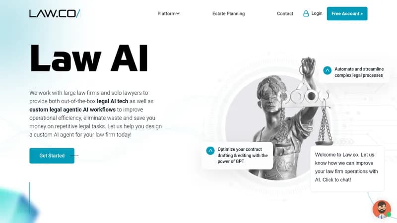law ai website