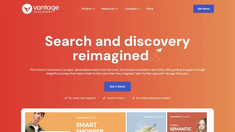 Vantage Discovery screenshot