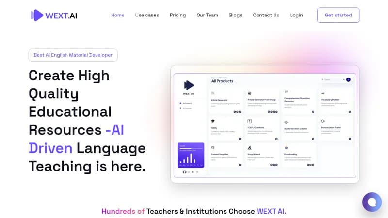 wext ai website