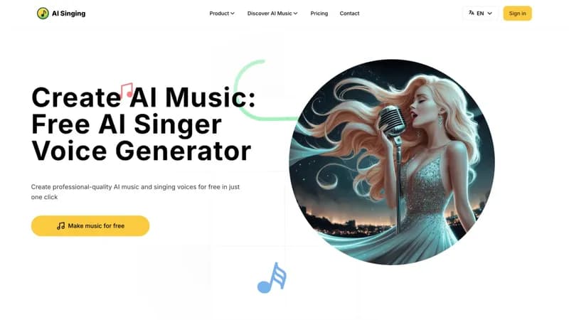 AI Singing screenshot