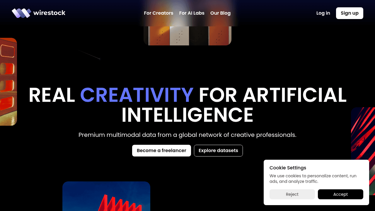 wirestock website