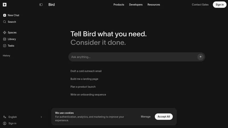 bird ai website
