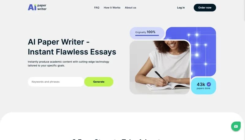 AI Paper Writer screenshot
