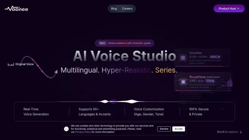 Vaanee AI screenshot