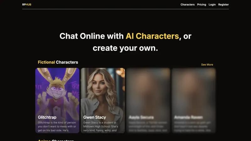 Role Play Hub screenshot
