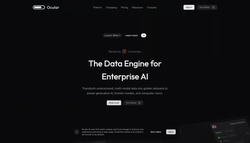 Ocular AI screenshot
