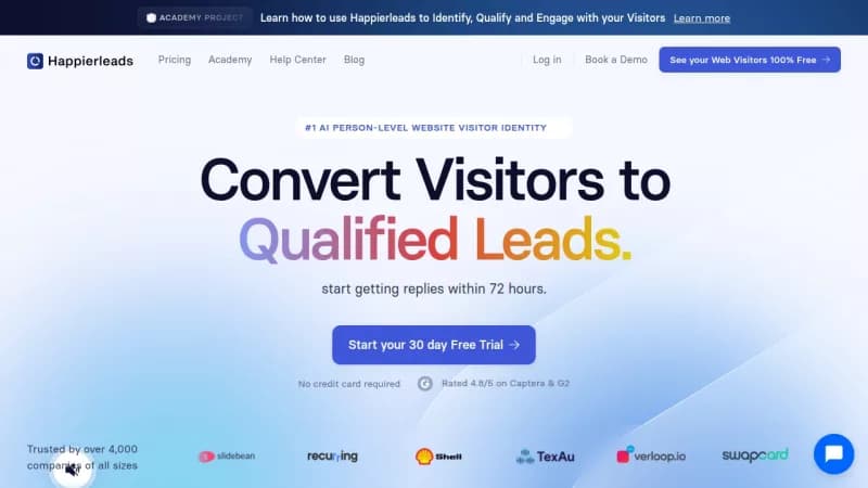 Happierleads screenshot