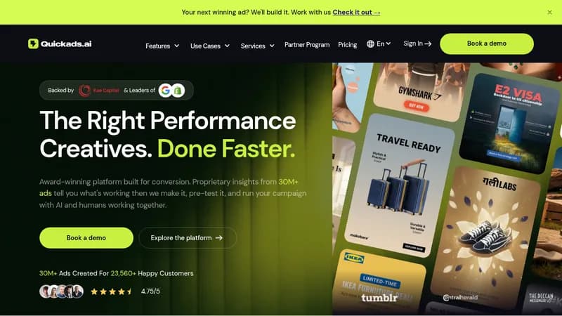 quickads website