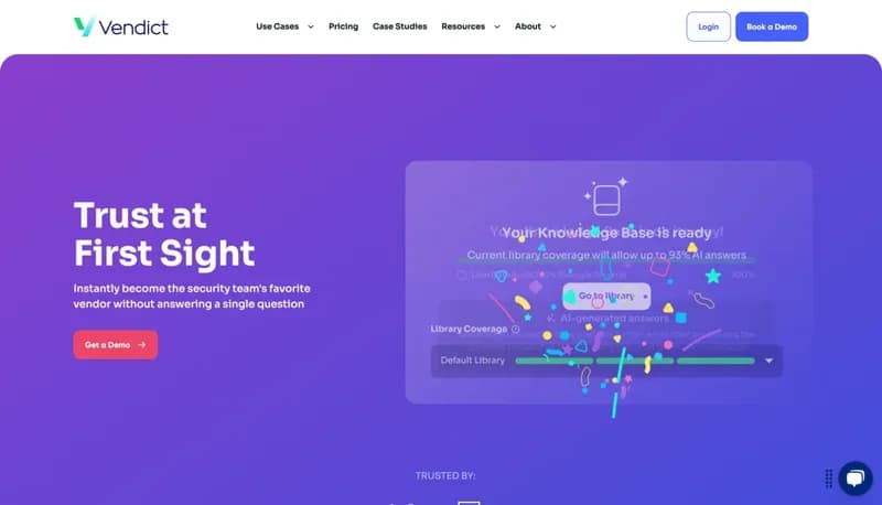 Vendict screenshot
