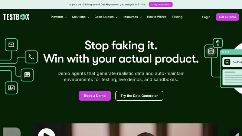 testbox website