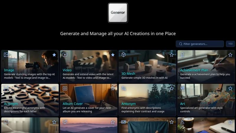 generor website