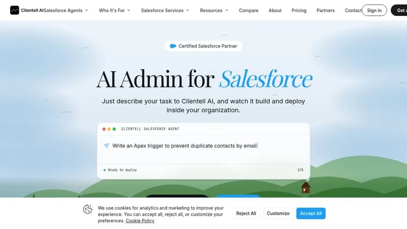 clientell ai website