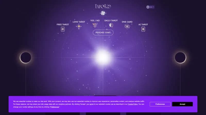 Tarotoo screenshot