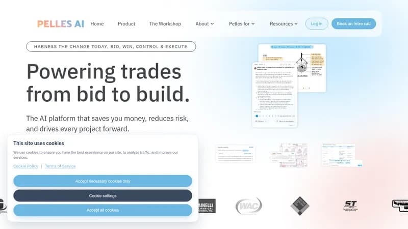 pelles ai website