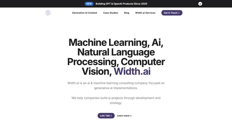 Width.ai screenshot