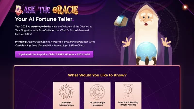 Astroguide.ai screenshot