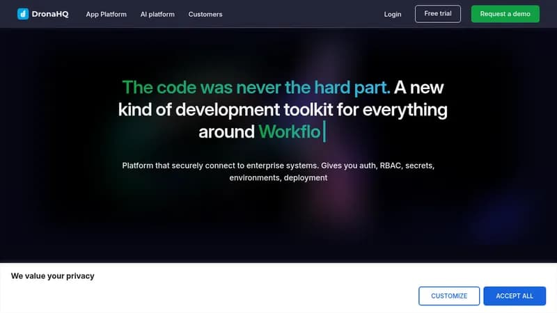 dronahq website