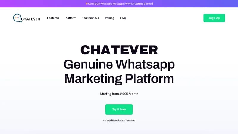 chatever website