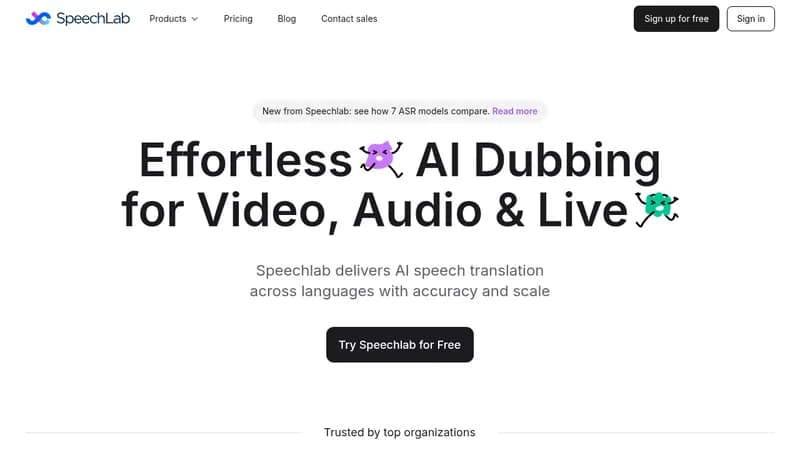 speechlab website