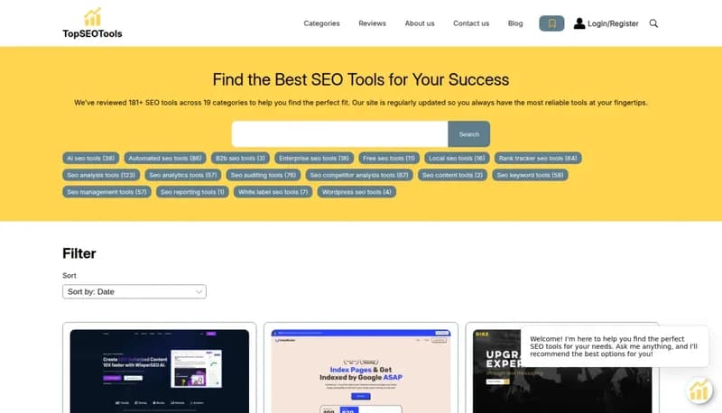TopSEOTools screenshot