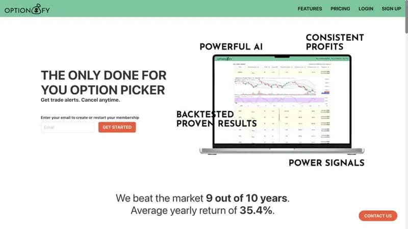 Done for You Options Picker screenshot