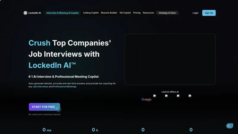 LockedIn AI screenshot