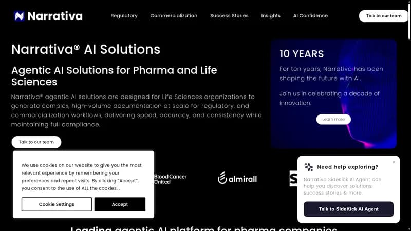 narrativa website