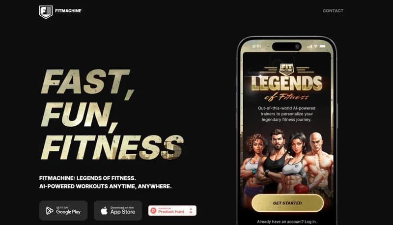 FitMachine screenshot